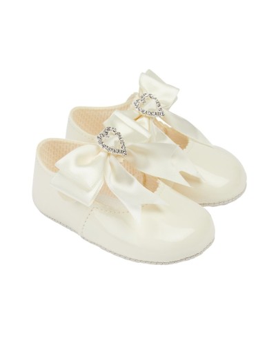 Baby Girls Bow & Diamante...