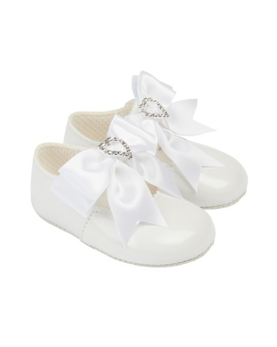 Baby Girls Bow & Diamante...