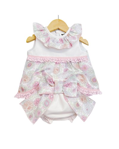 Baby Girl Pink Floral Dress...