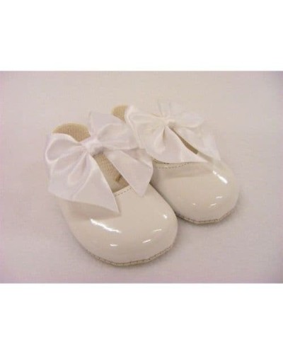 Baby Girls Big Bow Patent...