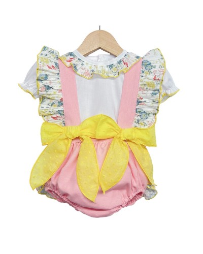 Baby Girl Pink and Yellow...