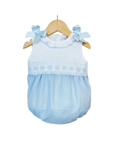 Baby Girl Blue with White...