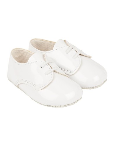 Baby Boys Lace Up Patent...