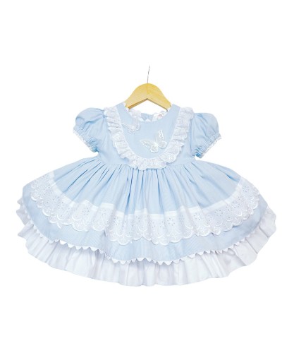Baby Girl Blue Puff Ball...