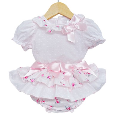 Baby Girl Floral Frilly Skirt with Shirt "MYD3000"