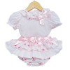 Baby Girl Floral Frilly Skirt with Shirt "MYD3000"
