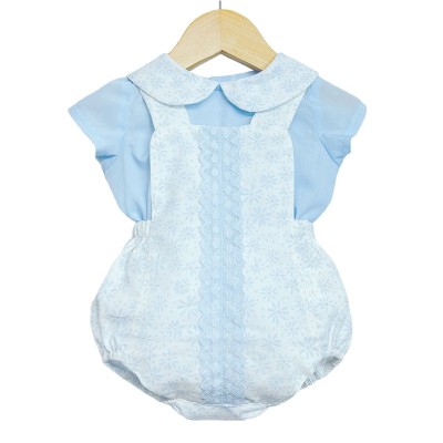 Baby Boy Blue Romper with Blue Shirt "MYD2221"