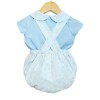 Baby Boy Blue Romper with Blue Shirt "MYD2221"