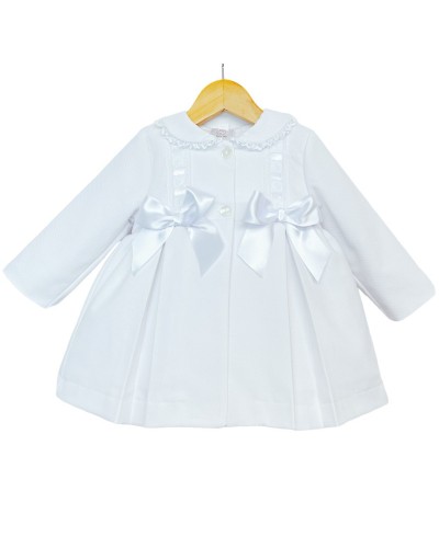 Baby Girl White Waffle...