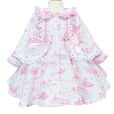 Baby Girl Pink Puff Ball Summer Jacket "MYD871"
