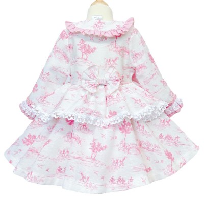 Baby Girl Pink Puff Ball Summer Jacket "MYD871"