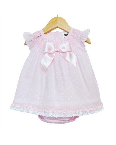 Baby Girl Pink Smocked...