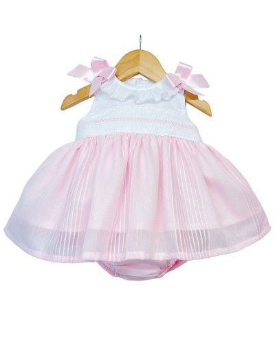 Baby Girl Pink Puff Dress...