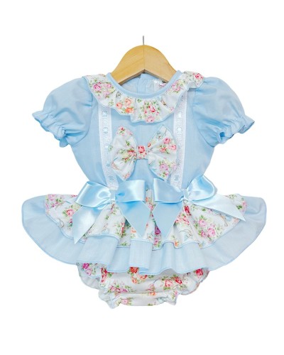 Baby Girl Blue Floral...