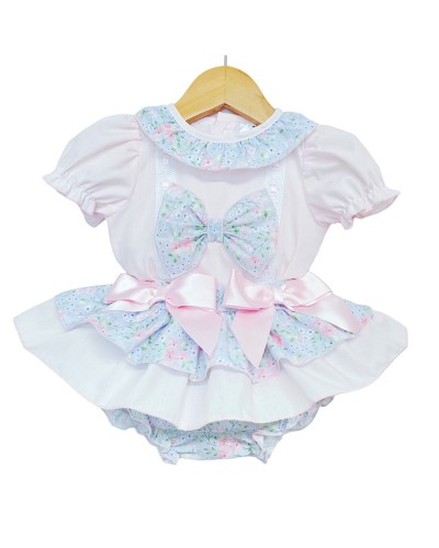 Baby Girl Blue with Pink...