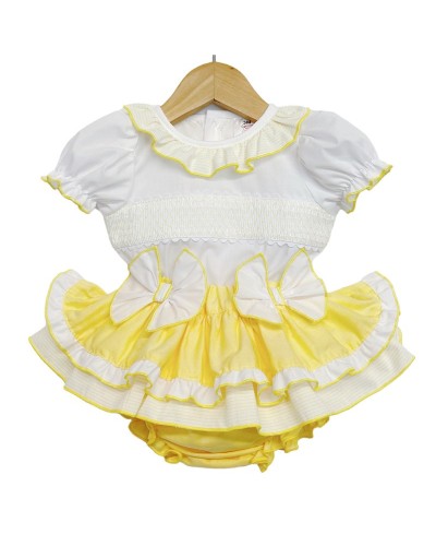 Baby Girl Yellow Frilly...