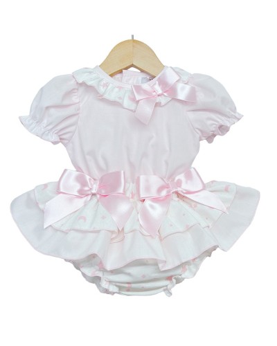Baby Girl Pink Star Frilly...