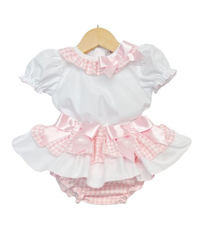 Baby Girl Pink Gingham...