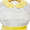 Baby Boy Yellow Smocked Shirt with Shorts "MYD2223Y"