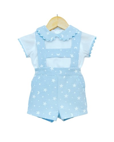 Baby Boy Blue Star H Strap...