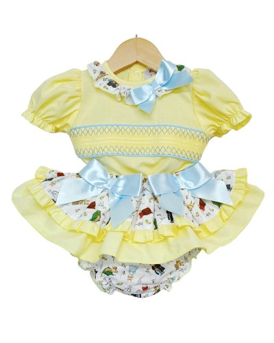 Baby Girl Yellow Animal...