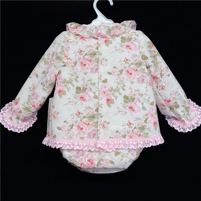 Baby Girls Floral Long Sleeve Dress Set "MYD810"