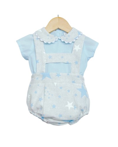 Baby Boy Grey with Blue...