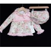 Baby Girls Floral Long Sleeve Dress Set "MYD810"
