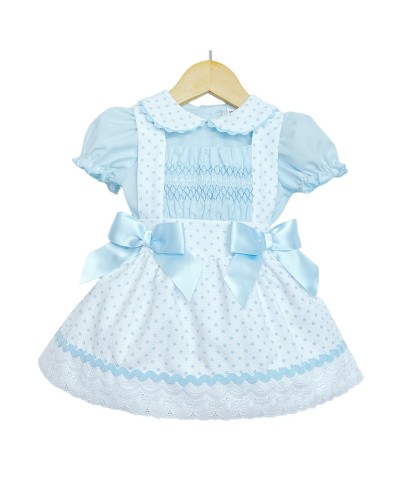 Baby Girl blue Spotty...