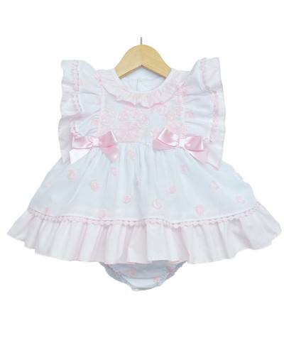 Baby Girl White with Pink...