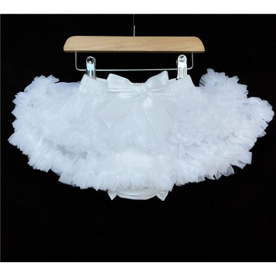 Baby Girl Soft White Tutu Skirt "Tutu 01 White"