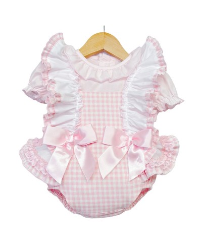 Baby Girl Pink Checked...