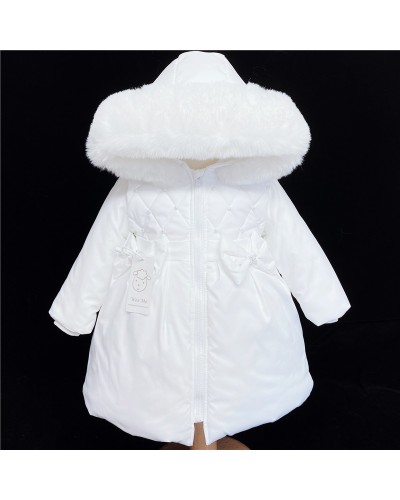 Baby Girls Puff Coat Fur...
