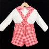 Baby Boys Gingham Outfit "MYD822 Red"