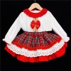 Baby Girls Skirt and Blouse Set "2060 Red/Tartan"