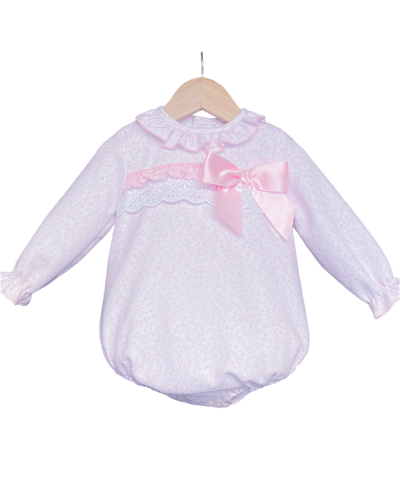 Baby Girls Floral Waffle...