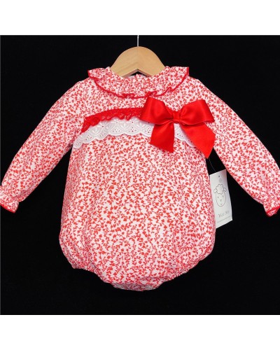 Baby Girls Floral Waffle...