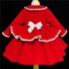 Baby Girls Winter Coat Wool Like Fabric "MYD885 Red"