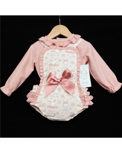 Baby Girls Bunny Print...