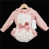 Baby Girls Bunny Print Romper Set "MYD229 Pink"
