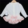 Baby Girls Jam Pants Set "MYD227 Cream Pink"