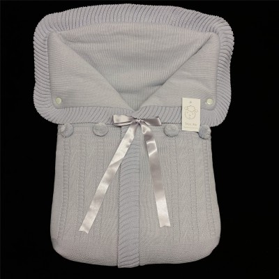 Knitted Sleeping Bag "BN01 Grey"