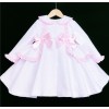Baby Girls Pink Floral Waffle Puff Jacket "MYD806P"