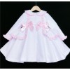 Baby Girls Pink Floral Waffle Puff Jacket "MYD806P"