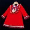 Baby Girl Red A Line Dress "2046 Red"