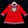 Baby Girl Red A Line Dress "2046 Red"