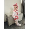 Baby Girls Red Checked Romper Set "MYD821"