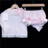 Baby Girls Pink Top with Shorts Outfit "LM106"