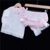 Baby Girls Pink Top with Shorts Outfit "LM106"