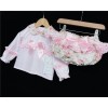 Baby Girls Floral Long Sleeve Romper Set "MYD812"